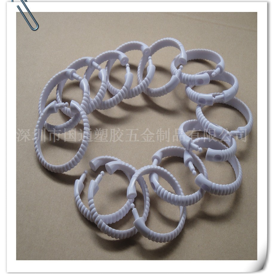 生产供应塑料圆形浴帘钩|窗帘挂钩|C形挂钩