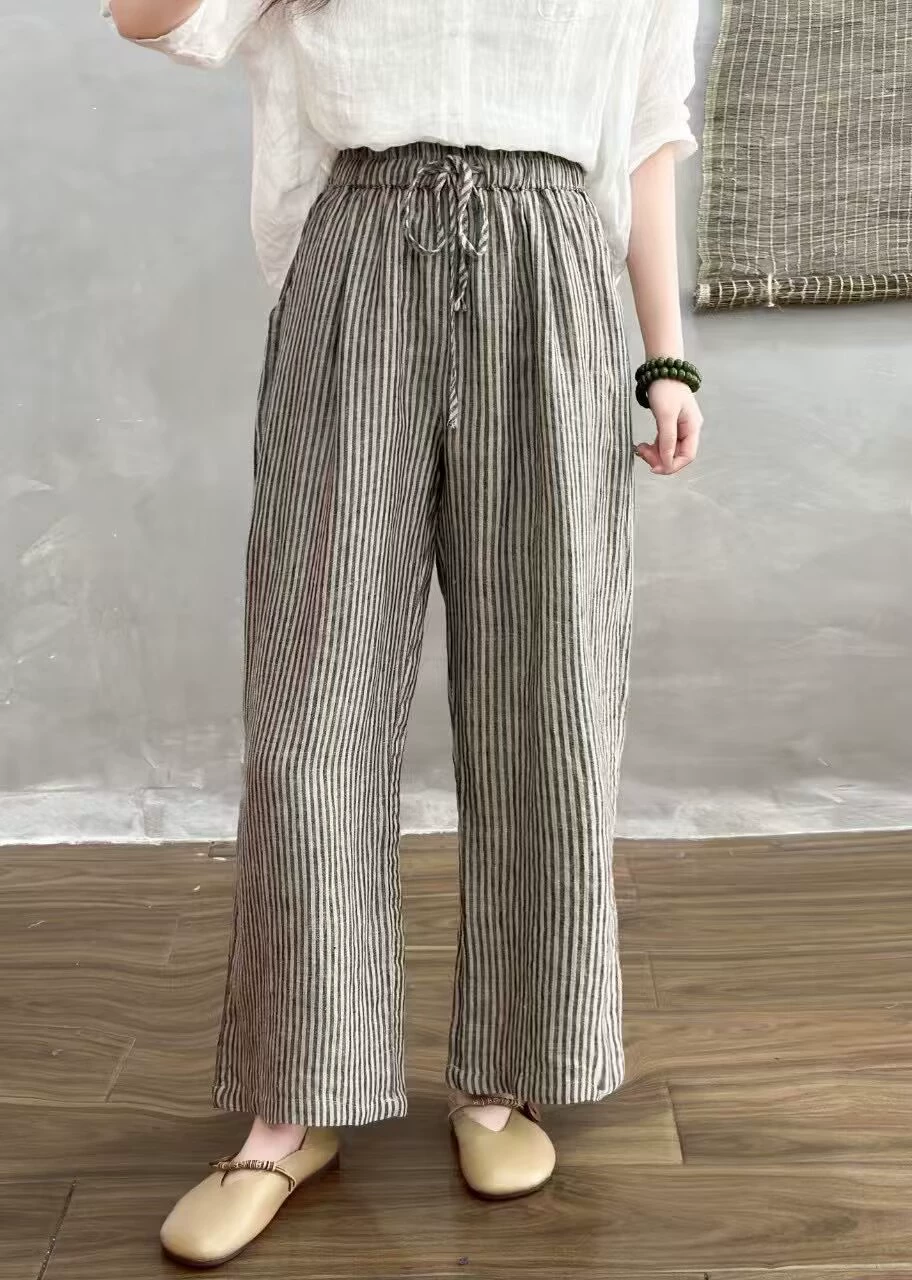 Летние ретро casual брюки