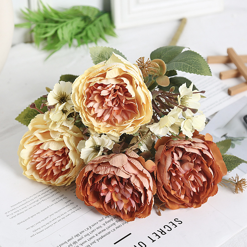 오렌지 MY-큰 둥근 머리 모란