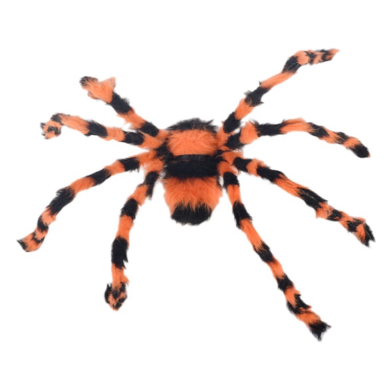 Araña de Peluche Grande Multicolor para Decoración Exterior de Halloween image 1
