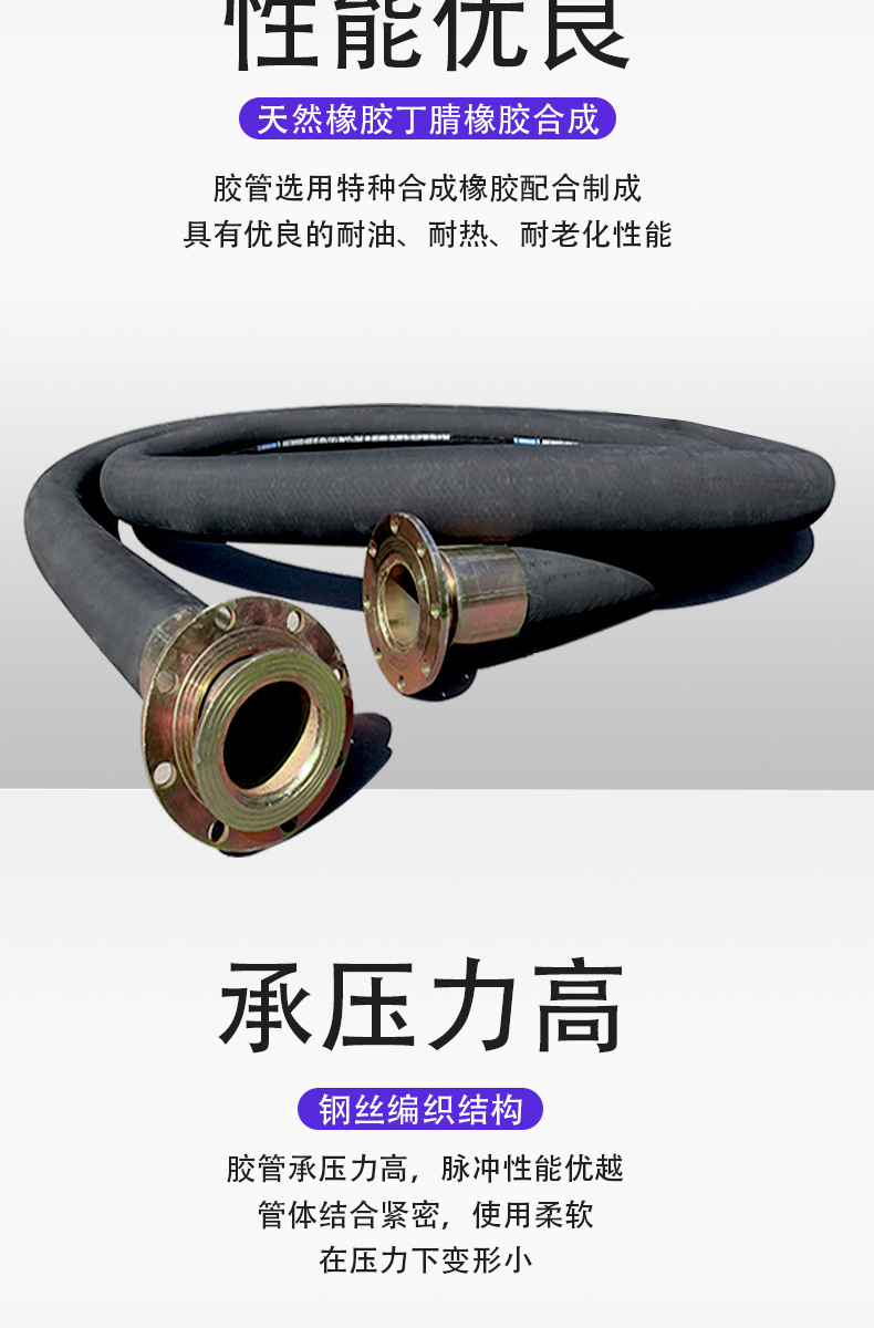 正通大口径钢编胶管详情_05