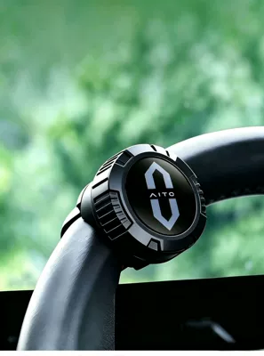 wheel power ball, labor-saving ball, Steering wheel booster - wenjie-car-logo-steering-wheel-knob