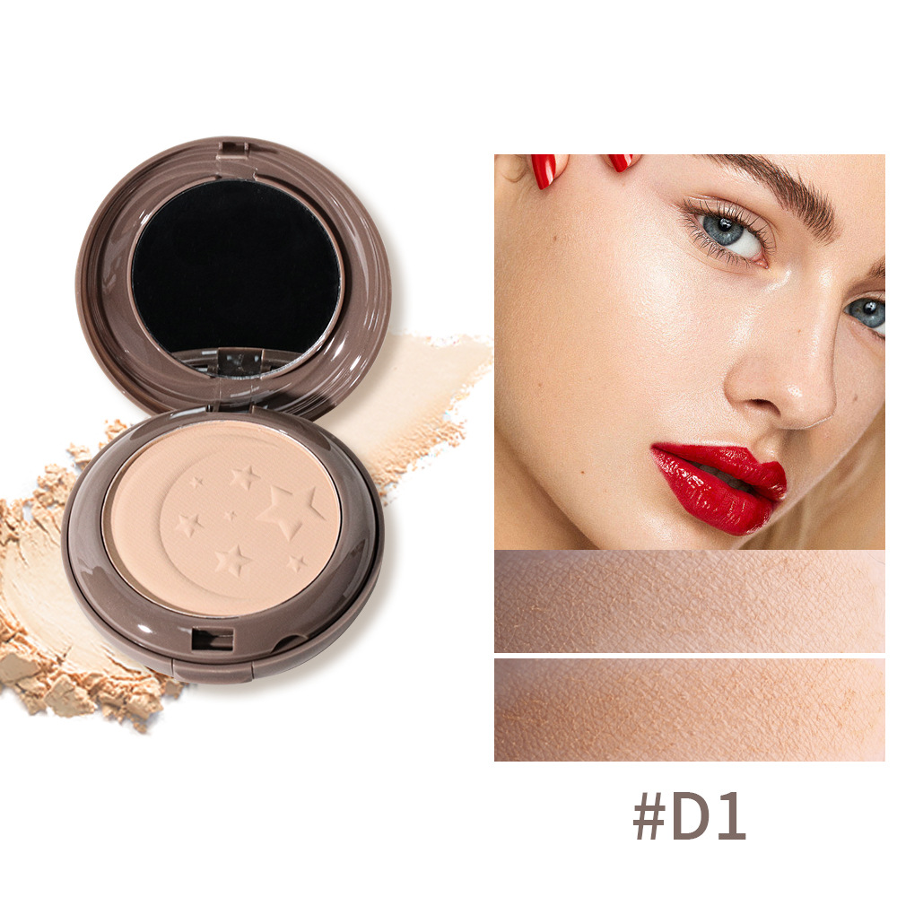 Contrôle De L’huile Imperméable Maquillage Durable Dry & Wet Double Usage Mat Poudre display picture 3
