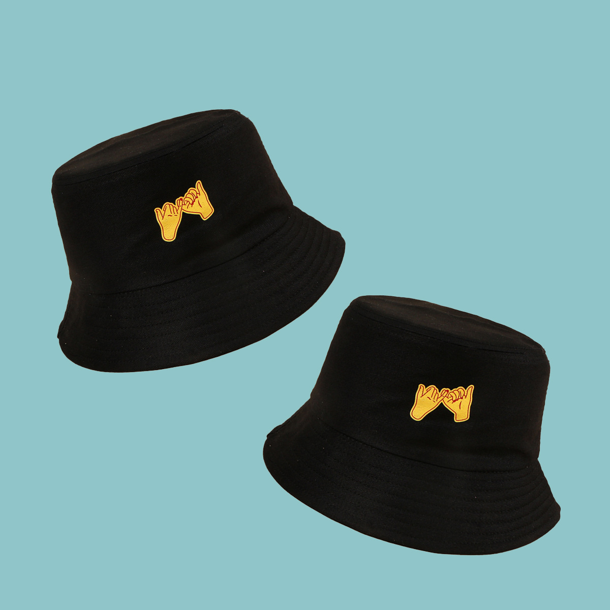 New Korean Fashion Wide-brimmed Sun-proof Basin Hat display picture 2