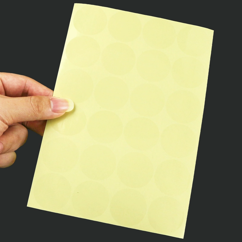 Самоклеящаяся наклейка из ПВХ, круглая прозрачная уплотнительная наклейка, точечная уплотнительная этикетка, уплотнительная наклейка, уплотнительная пластиковая наклейка