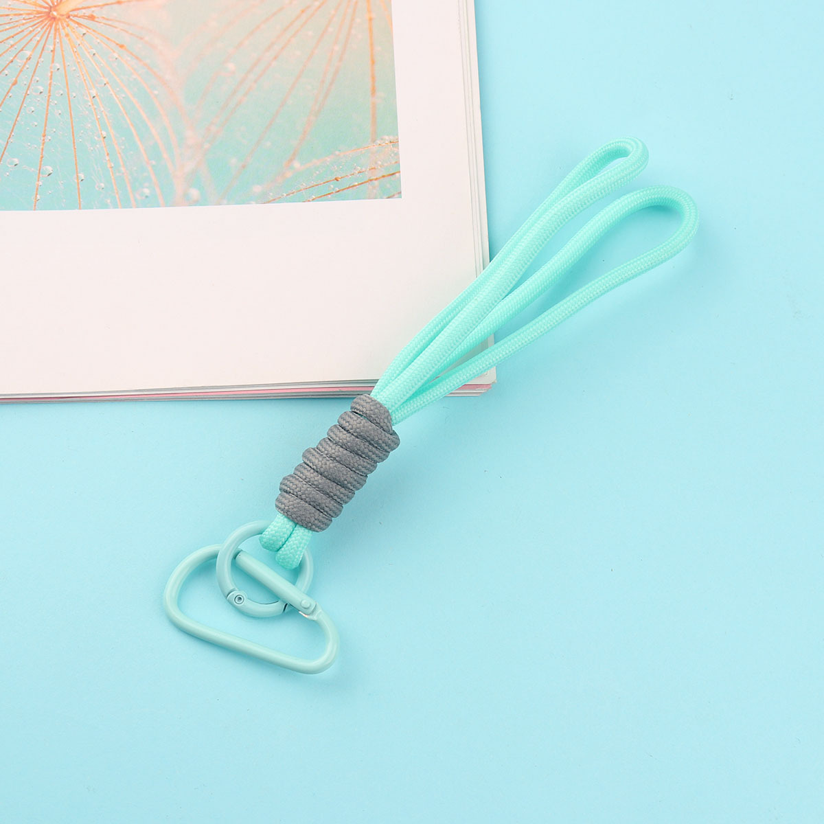 그린 + 그레이 카라비너