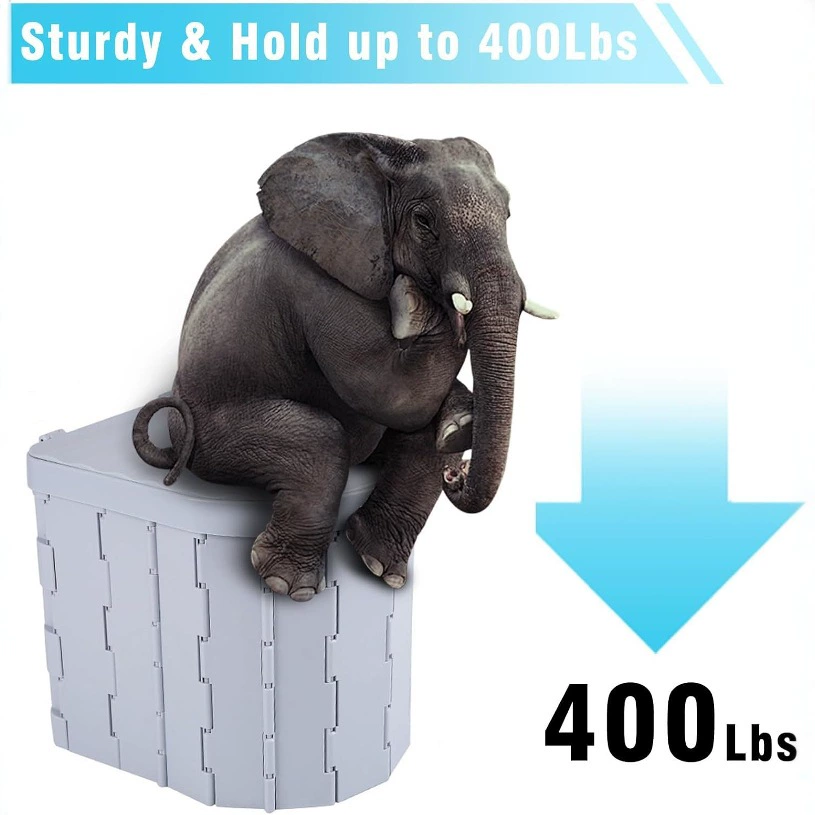 [Трансграничный взрыв] автомобиль с крышкой складной портативный открытый туалет для экстренного туалета для самостоятельного вождения