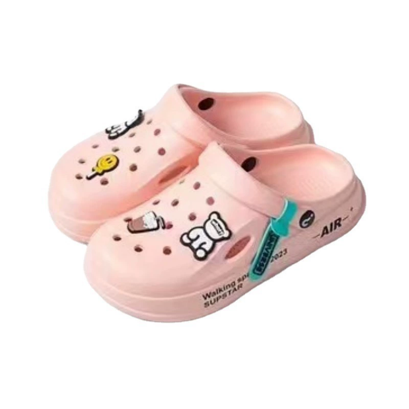 Зимняя обувь для родителей и детей в пещере Толстая подошва Верхняя одежда Домашние сандалии Милый медведь Мода Баотоу ЕВА Тапочки оптом