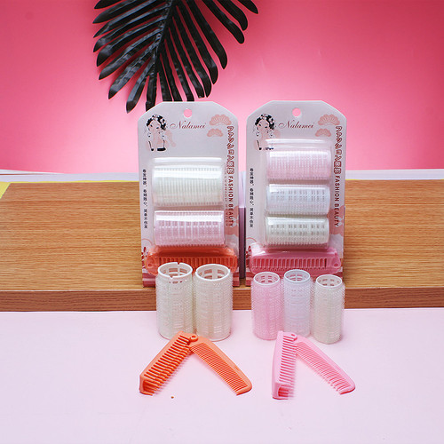 Air bangs clamping comb curling barrel overhead hair curling device fluffy artifact hairpin seamless styling curling iron wholesale