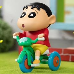 クレヨンしんちゃんブラインドボックス日常シリーズ3世代フィギュア置物かわいい诞生日プレゼントファッションおもちゃ人形男の子
