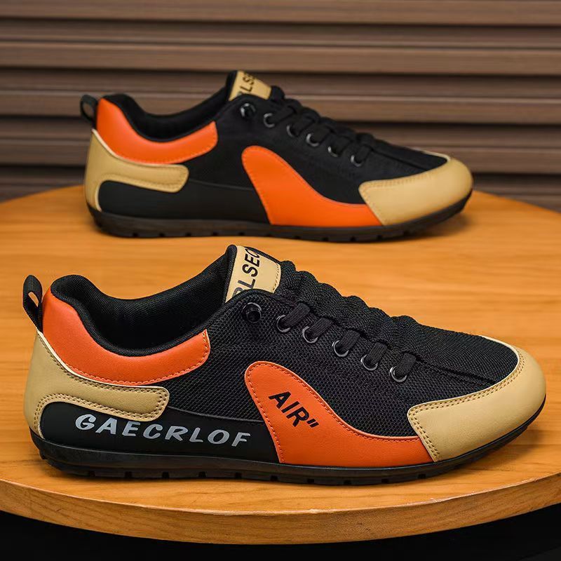 Zapatos de hombre 2026 verano nuevo tipo de malla transpirable ligera zapatos planos zapatos deportivos casuales para hombres perezosos image 8