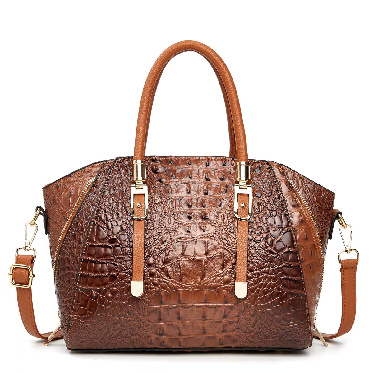 Bolsa de moda 2025, otoño, nuevo estilo de viaje casual, mochila de hombro de gran capacidad, bolsas de brazo transfronterizas