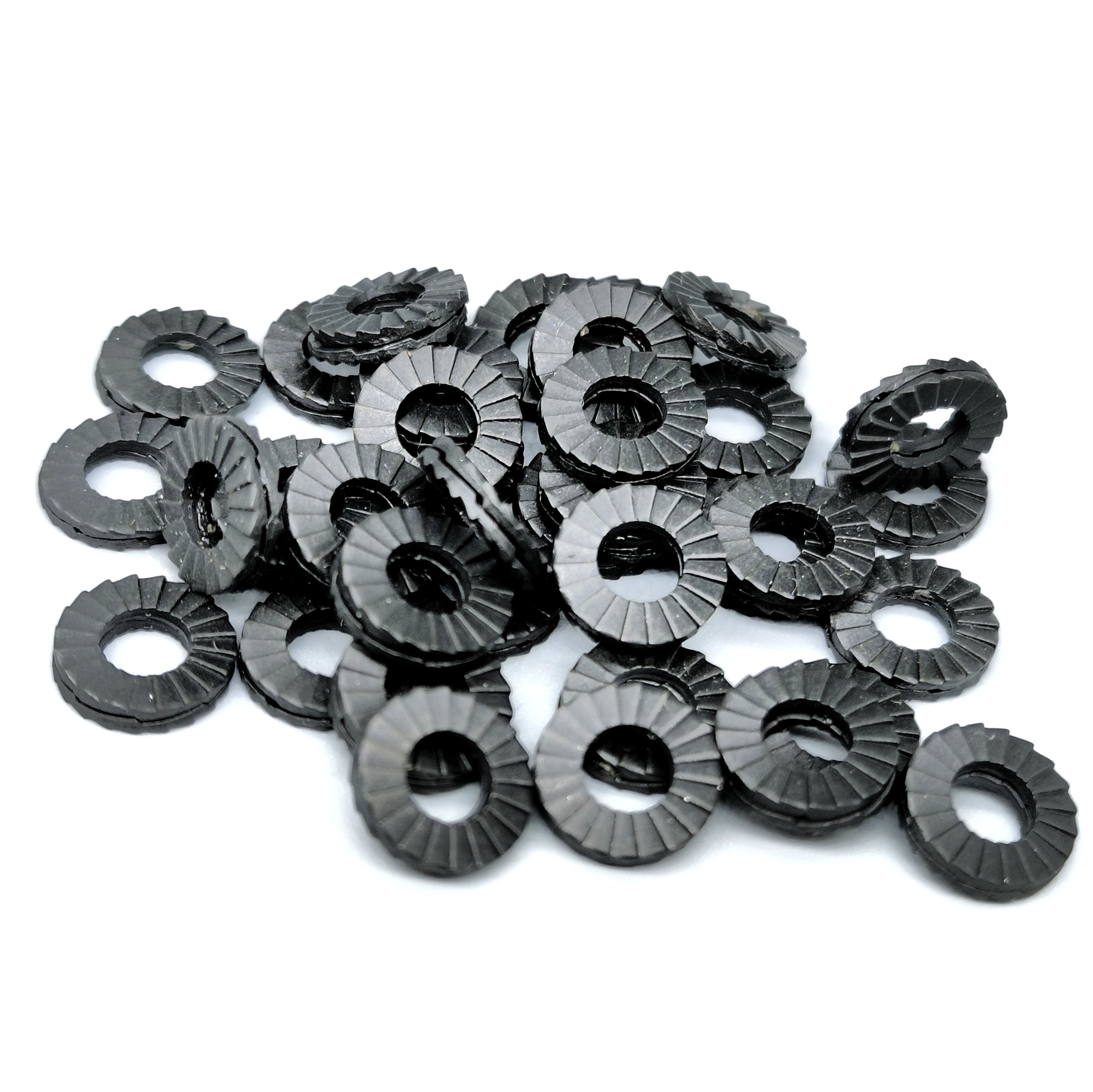 DIN25201黑色达克罗双叠自锁垫圈    M20规格