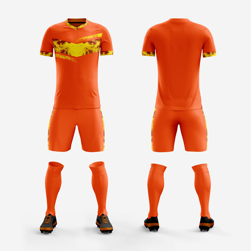 Football uniform for children and adults