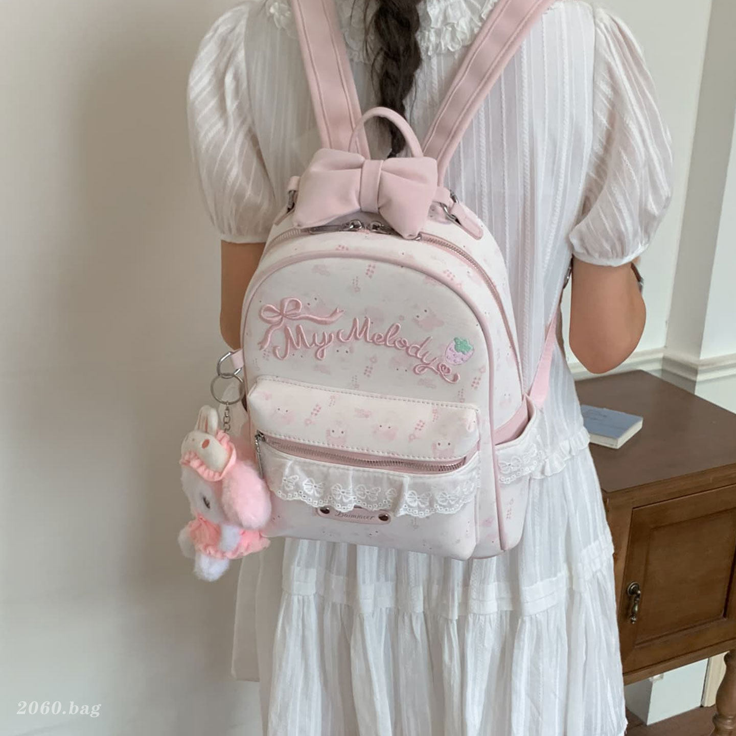Mochila de flores de verano, mochila escolar de viaje, mochila de chicas encantadora, 2026 estudiantes de clase de gran capacidad, nuevo estilo ligero