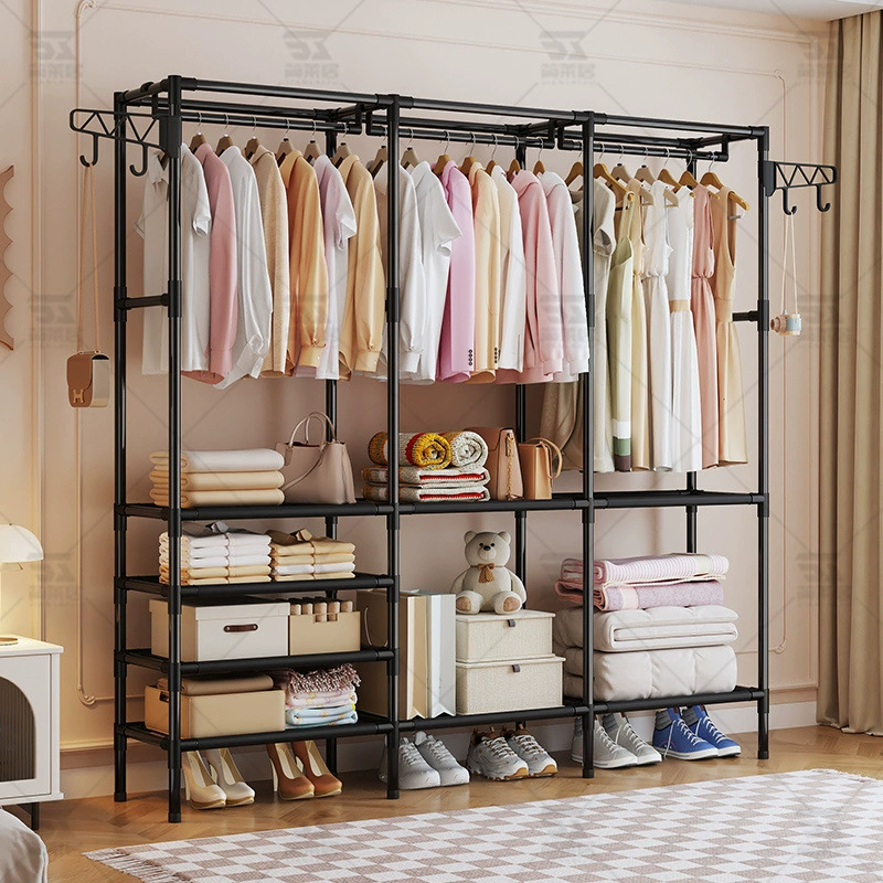 Garment Rack Renter-friendly Multi-tier Simple Indoor from Yomiego