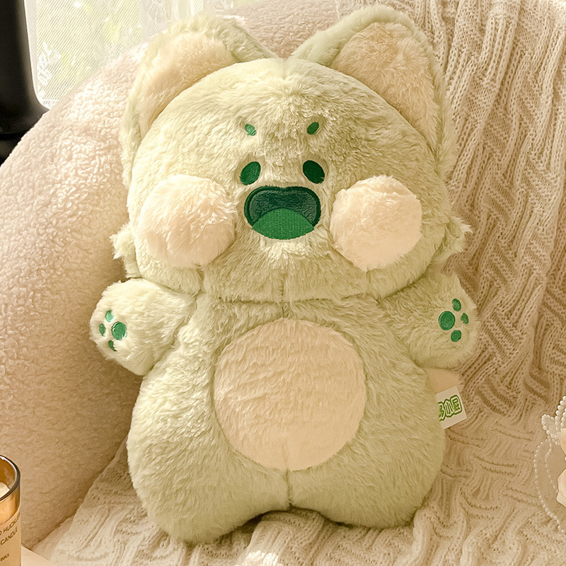 Auténtico peluche Dudu Meow, adorable gatito mapache, muñeco coleccionable para niñas._voghion.com