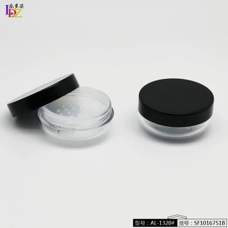 散粉定妆蜜粉圆盒容量4gPP隔离片单格圆粉空盒尺寸56.7*27.5mm