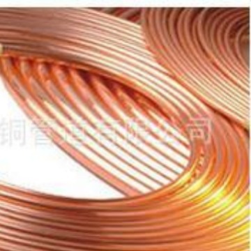 Venta directa de fábrica, accesorios de tubería de refrigeración de tubería de cobre en espiral TP2 de cobre de alta calidad, selección de alta calidad