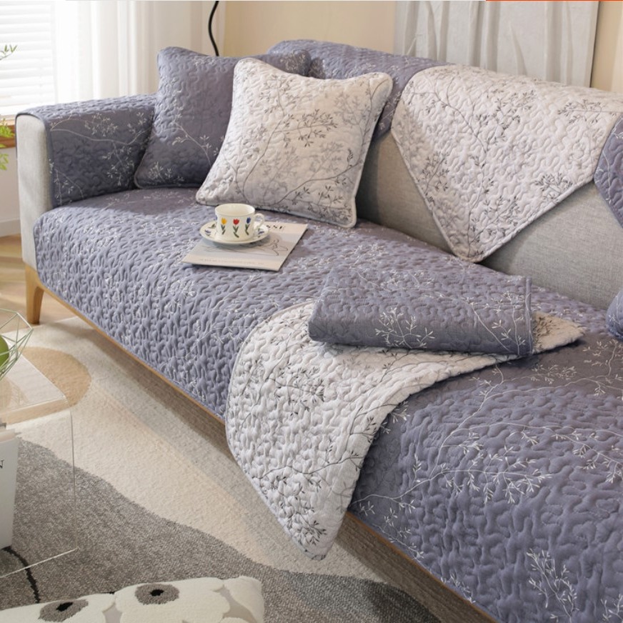 Funda de sofá universal de algodón antideslizante moderna_voghion.com
