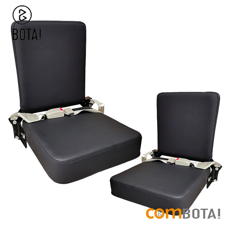 Tren subterráneo coche especial plegable taburete con respaldo rebote Flip asiento RV coche modificado sala de conferencias taburete lateral