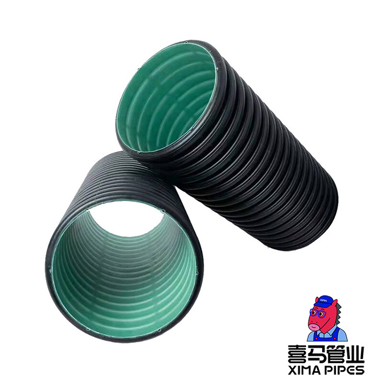 hdpe双壁波纹管 DN800 SN8 型号规格齐全 厂家全新料现货