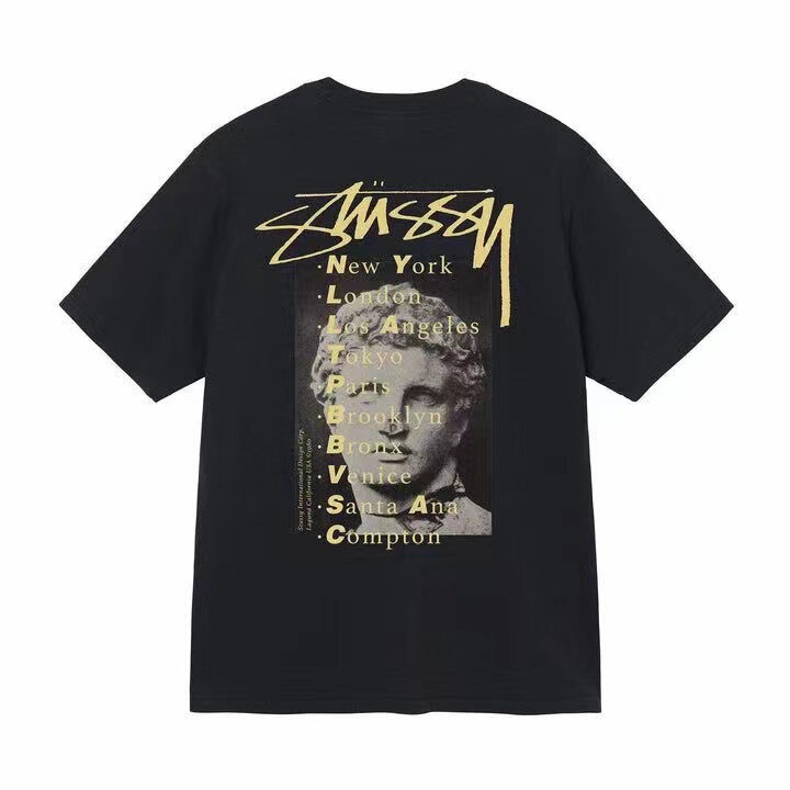 Stussy対外貿易で作られた品質2025新型スチュアート半袖tシャツ270g重ポンド高品質男女|undefined