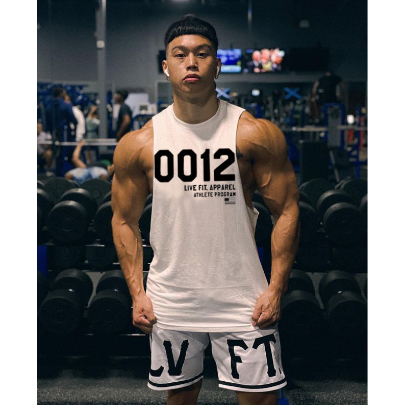 Men's Breathable Sports Vest for Young Men, Professional Fitness Slim-Fit Sleeveless Tank Top, Summer Trendy Tight-Fitting Base Layer