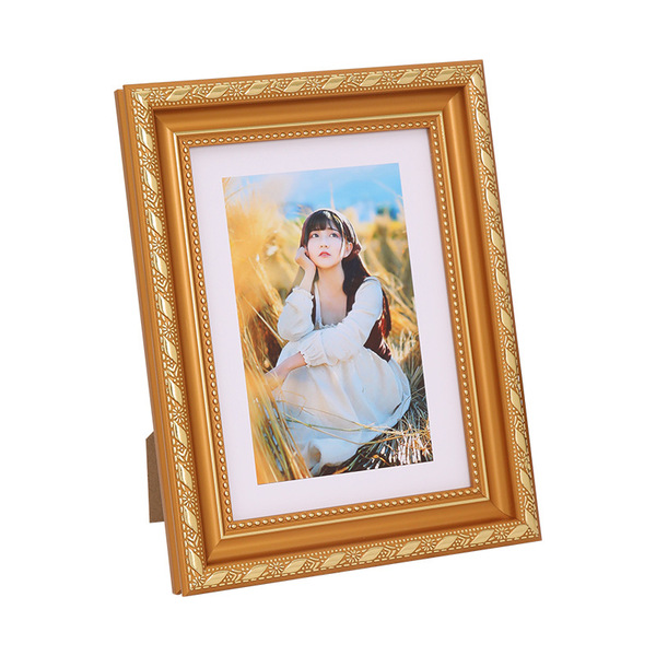 classic golden wall photo frame