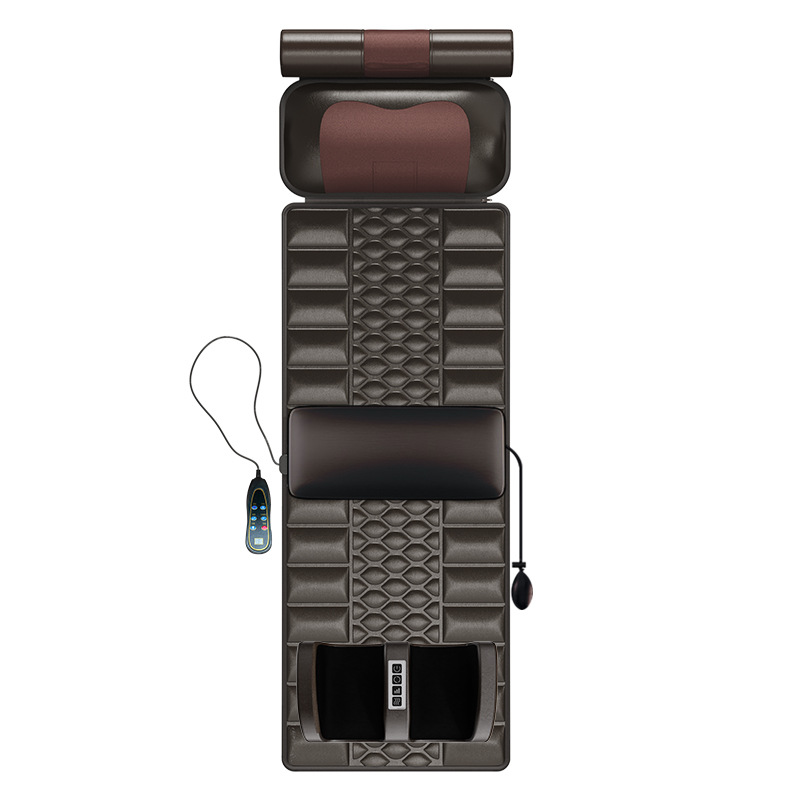 Columna cervical lumbar inteligente almohadilla de asiento almohadilla de masaje almohadilla de masaje eléctrica multifuncional para el hogar