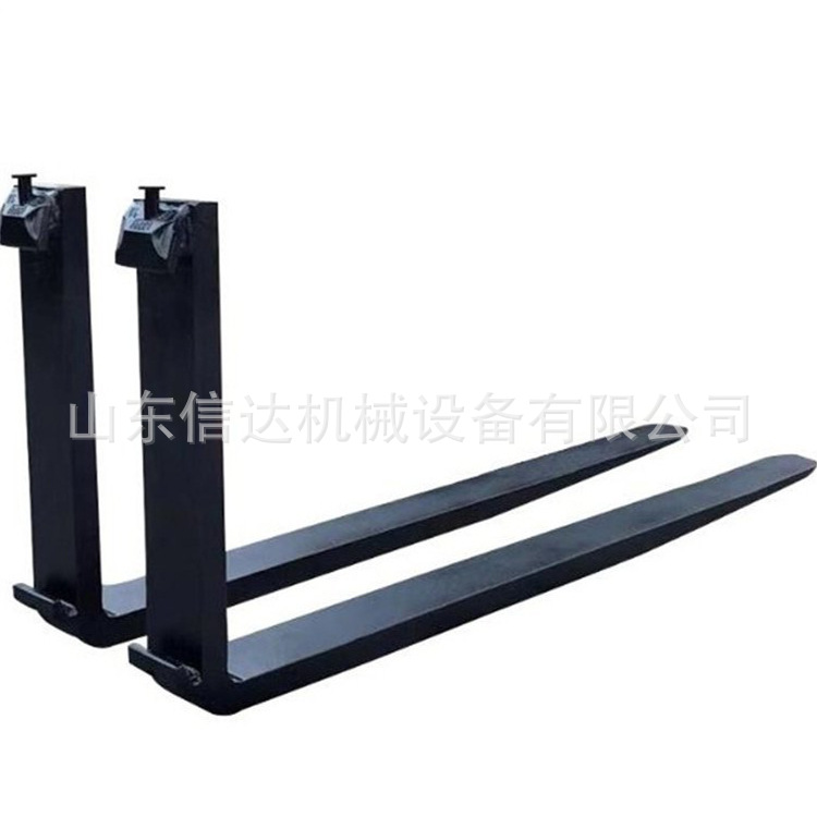 套筒型货叉叉车配件低价各尺寸货叉挂钩式货叉套筒式货叉高强度货