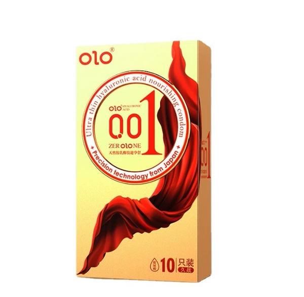 Chibo 001 Ultra Thin [Gold] 10 pieces 6970960521584