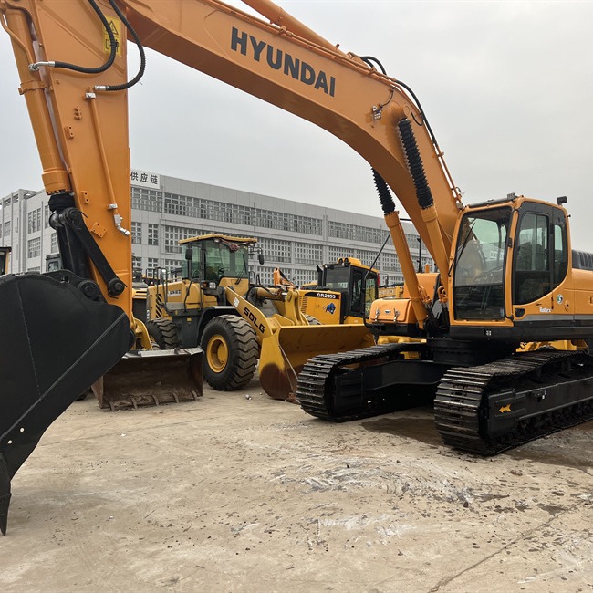 Exportación de Kazajstán de segunda mano Hyundai 305 - 9 220 - 9 225 - 9 excavadora 90% nueva prueba de sitio
