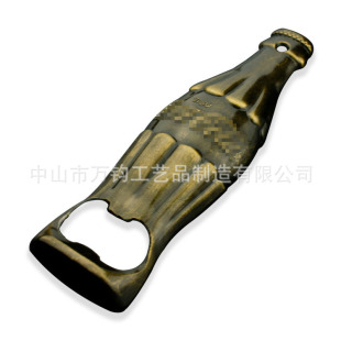 TCCC Cola verification manufacturer metal 3D paint epoxy logo antique beer bottle opener opener in stock
