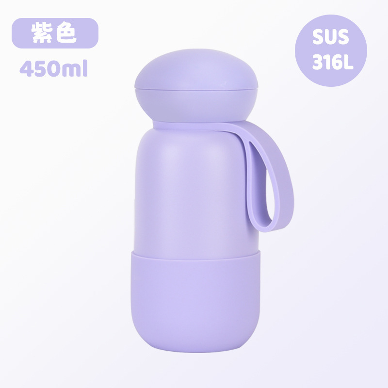 2025新款跨境316L不锈钢运动水瓶便携手提水杯多色户外便携保温杯|undefined