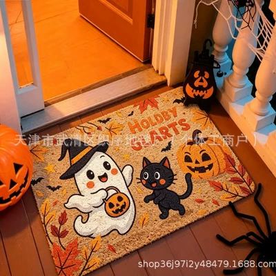 Outdoor Entrance Shoe Changing Area, Imitation | Avtomobil döşəmə paspasları - zx-halloween-spooky28-4060halloween-decorative-wire-ring