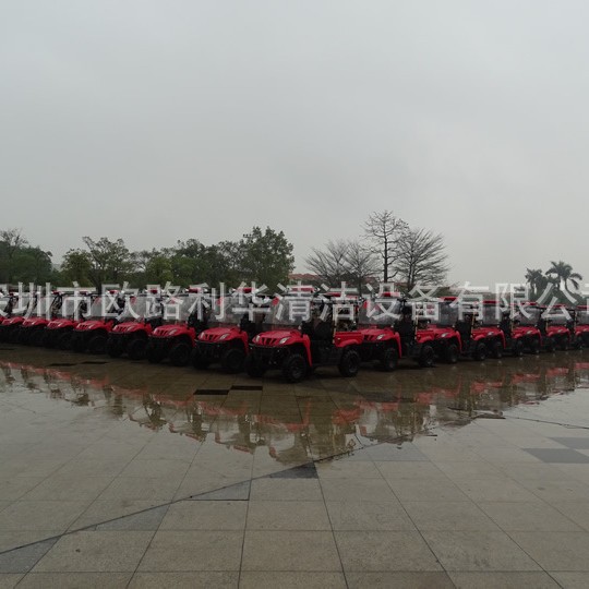 微型消防车配套用汽油泵清洗机红壳红油箱