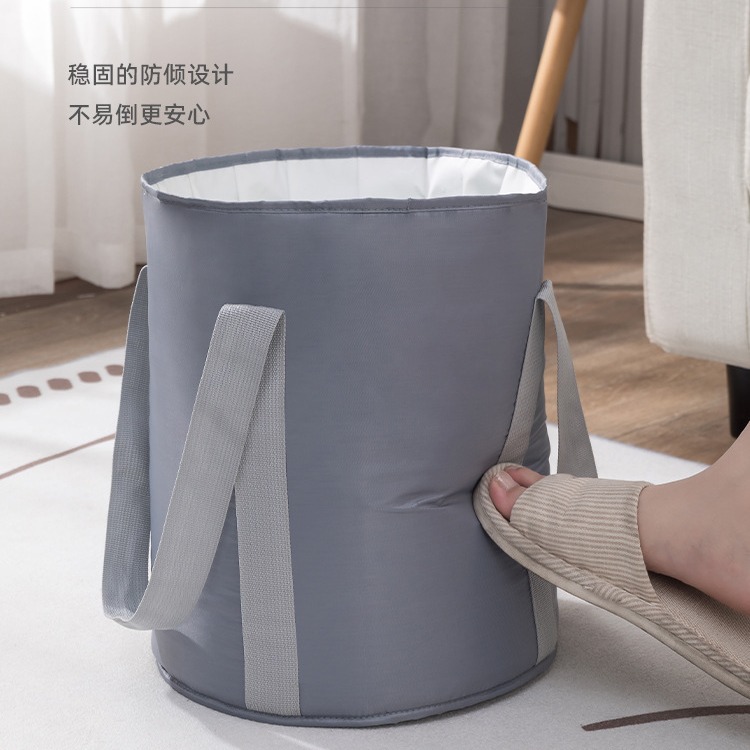 Baño de pies plegable bolsa baño de pies aislamiento baño de pies cubo dormitorio cubo profundo sobre ternero hogar Portátil Baño de pies artefacto