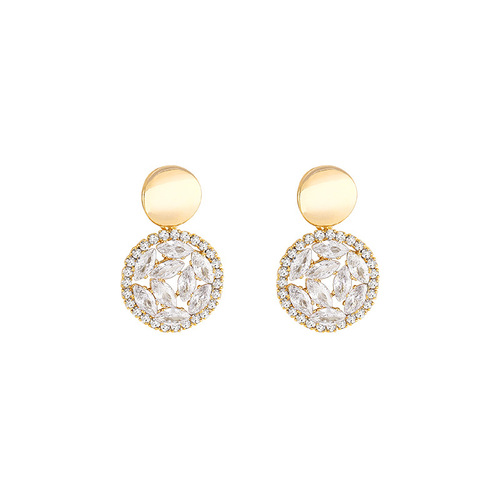 Earrings high quality wholesale hardware girls earrings earrings pearl earrings high-end niche exquisite silver needle earrings