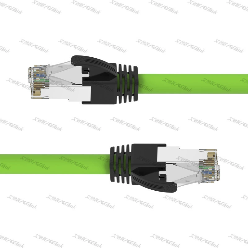 RJ45 Категория 6e экранированный 10G сетевой кабель промышленный drag chain PROFINETCAT.6A Ethernet кабель PUR