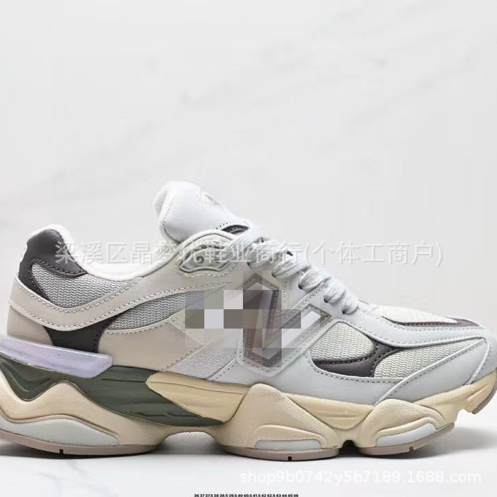 Zapatos Putian transfronterizos nb9060 amortiguador universal zapatos de papá aumentaron la altura transpirable de suela gruesa pareja zapatos deportivos casuales