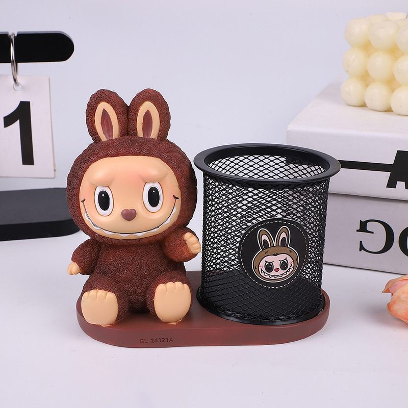 ハリー・ポッター創意筆立てデスクトップ文房具収納周辺金属レトロ置物入学シーズン誕生日プレゼント|undefined
