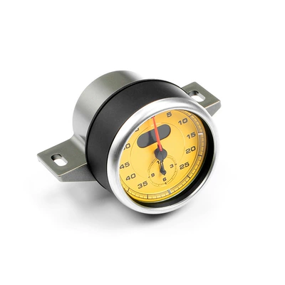 Cab and accessories: cover upgrade with clock - 11-17-cayenne-yellow-stopwatch