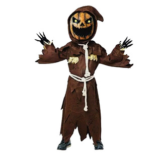 Halloween Dance Wizard of Oz Series Character Performance Dress up Costume Horror Pumpkin Scarecrow Performance Costume