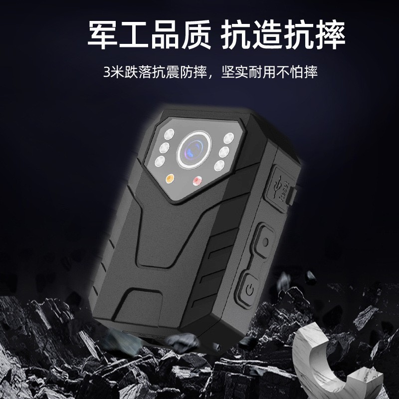 New 4K Convenient Back Clip Hd Infrared Night Vision Ultra Long Standby Law Enforcement Assistant Recorder Camera
