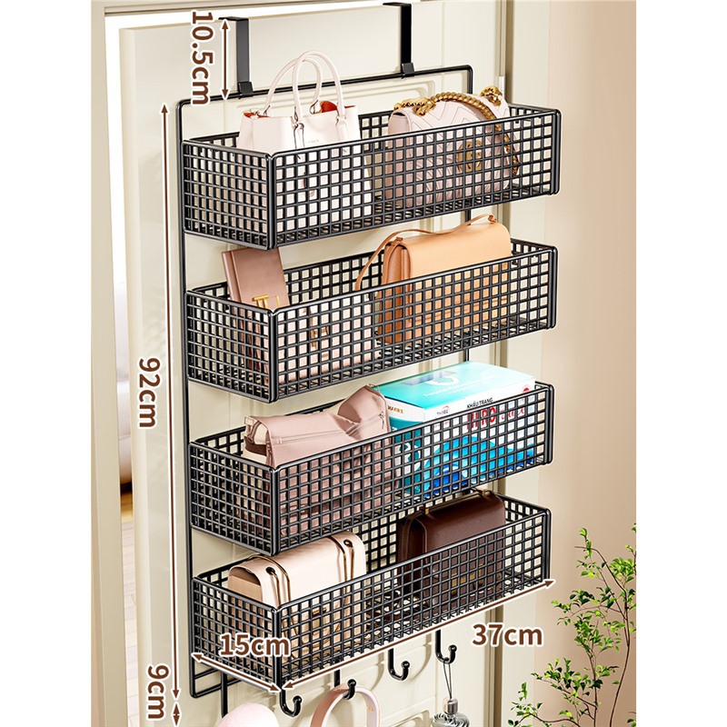 블랙 4단 대형(후크 포함)