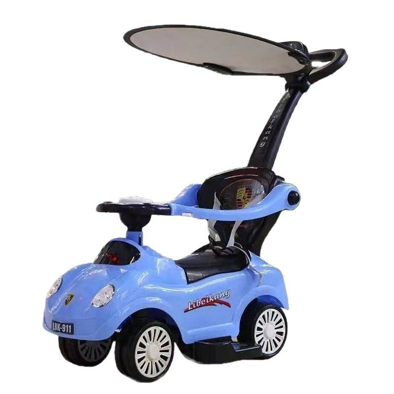 Niños de 1 - 3 años de edad torsión universal rueda anti-rollover coche de bebé patinaje de cuatro ruedas empuje patinaje coche de juguete