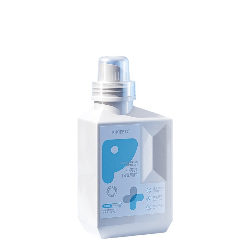 Las partículas de desodorante de bicarbonato de sodio para mascotas no son fáciles de pegar en la parte inferior y bloquear el desodorante mantener seca la arena para gatos al por mayor transfronteriza especial