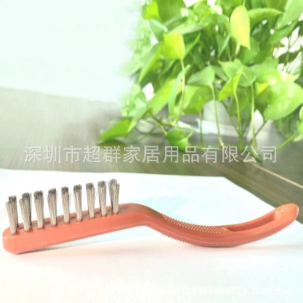 Набор экологичных щеток из стальной проволоки для ухода и чистки ювелирных изделий, специализированный инструмент для чистки и ухода за браслетами из орехового дерева.