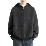 2026秋冬新款青少年宽松长袖圆领针织开衫运动风格透气腈纶毛衣，男装针织衫/毛衣，星座614